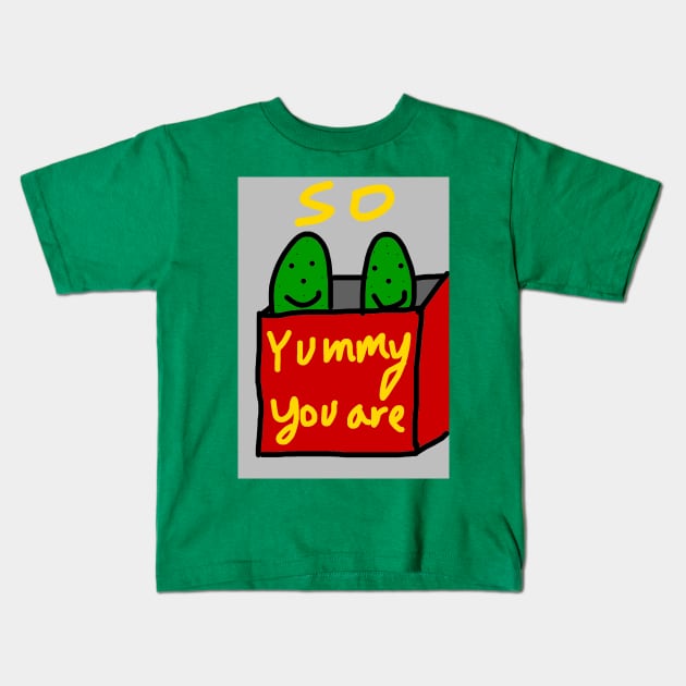 Yummy Kids T-Shirt by Gizi Zuckermann Art